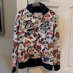 Polo by Ralph Lauren Letterman Zip Up